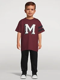 Cotton Varsity Monogram T-Shirt