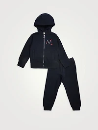 Cotton Two-Piece Hoodie Set