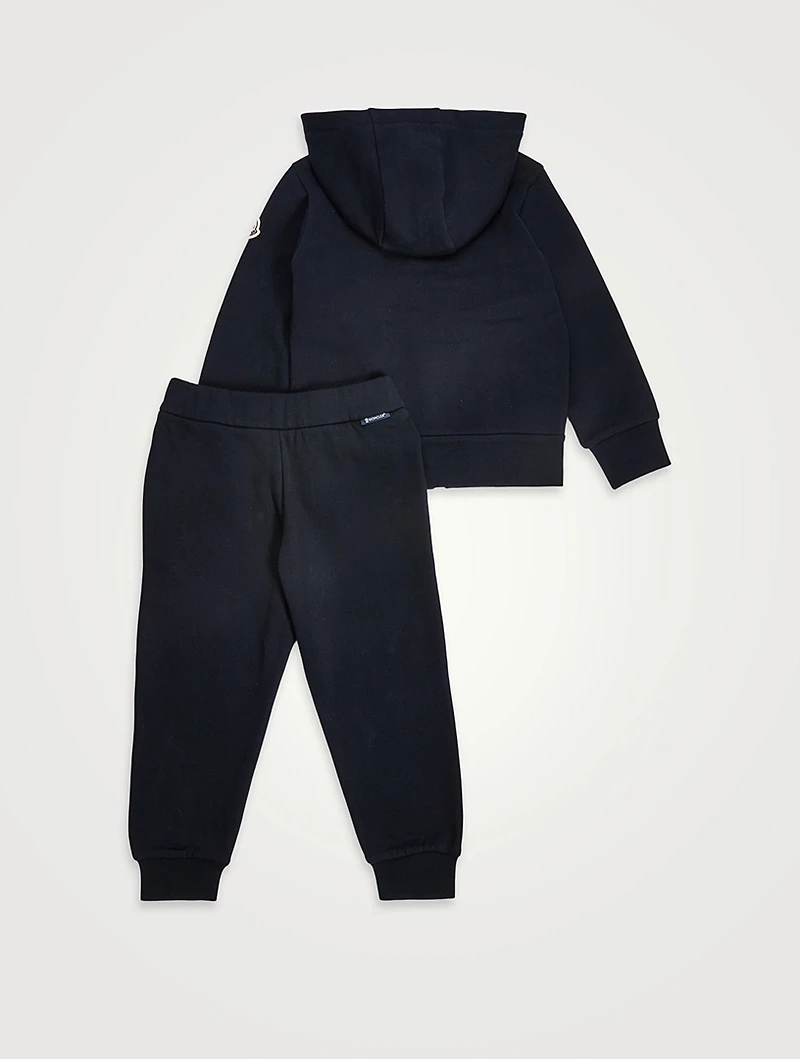 Cotton Two-Piece Hoodie Set