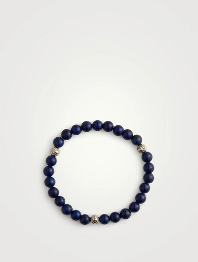 Lapis Lazuli Beaded Bracelet