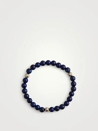 Lapis Lazuli Beaded Bracelet