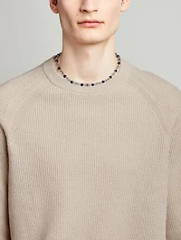 Mariner Chain Necklace With Blue Lapis