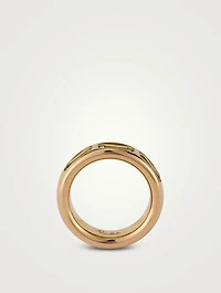 Iconica 18K Rose Gold Ring With Peridot