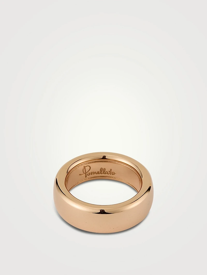 Iconica Slim 18K Rose Gold Ring