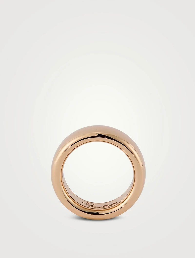 Iconica Slim 18K Rose Gold Ring