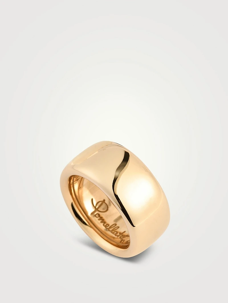 Medium-Large Iconica 18K Rose Gold Ring