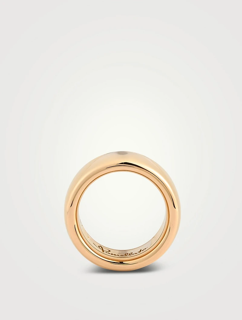 Medium-Large Iconica 18K Rose Gold Ring