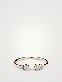 Nudo 18K Rose Gold Bracelet With Prasiolite And Diamonds