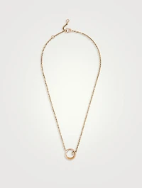 Together 18K Rose Gold Pendant Necklace With Diamonds