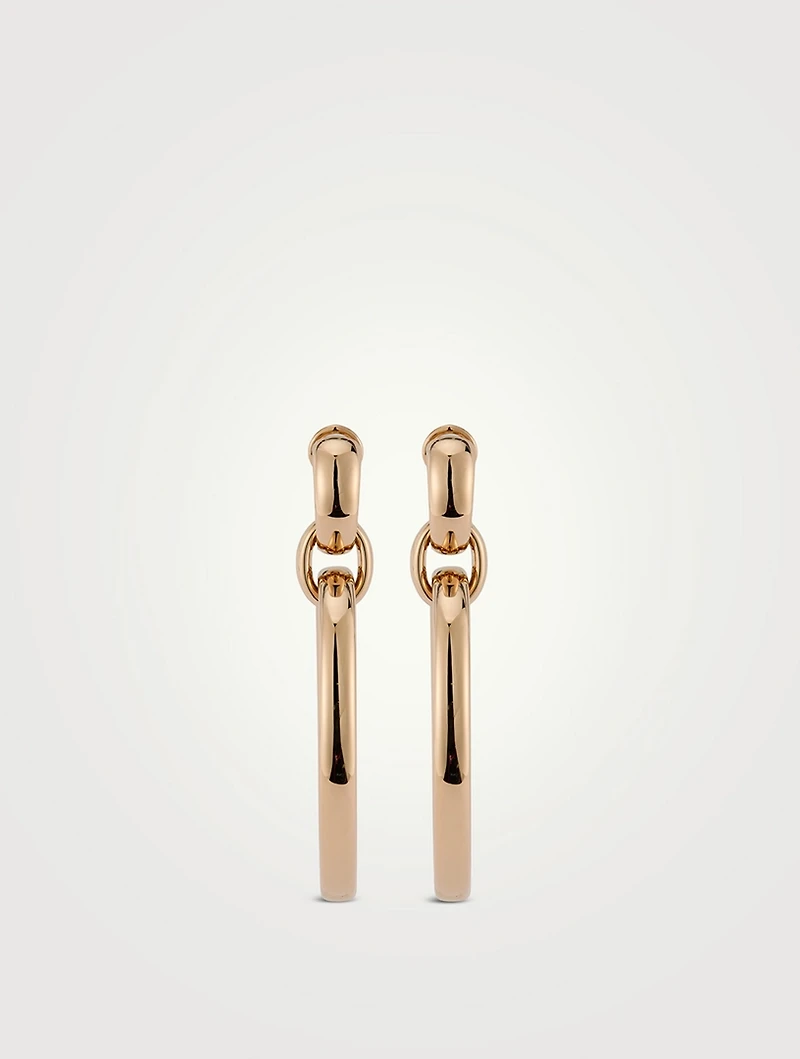 Iconica 18K Rose Gold Hoop Earrings
