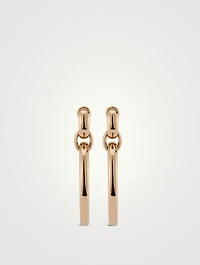 Iconica 18K Rose Gold Hoop Earrings