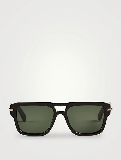 Square Aviator Sunglasses