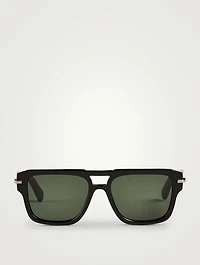 Square Aviator Sunglasses