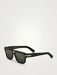 Square Aviator Sunglasses
