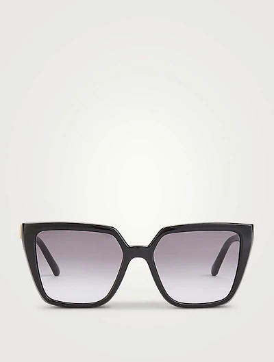 Gancini Rectangular Sunglasses