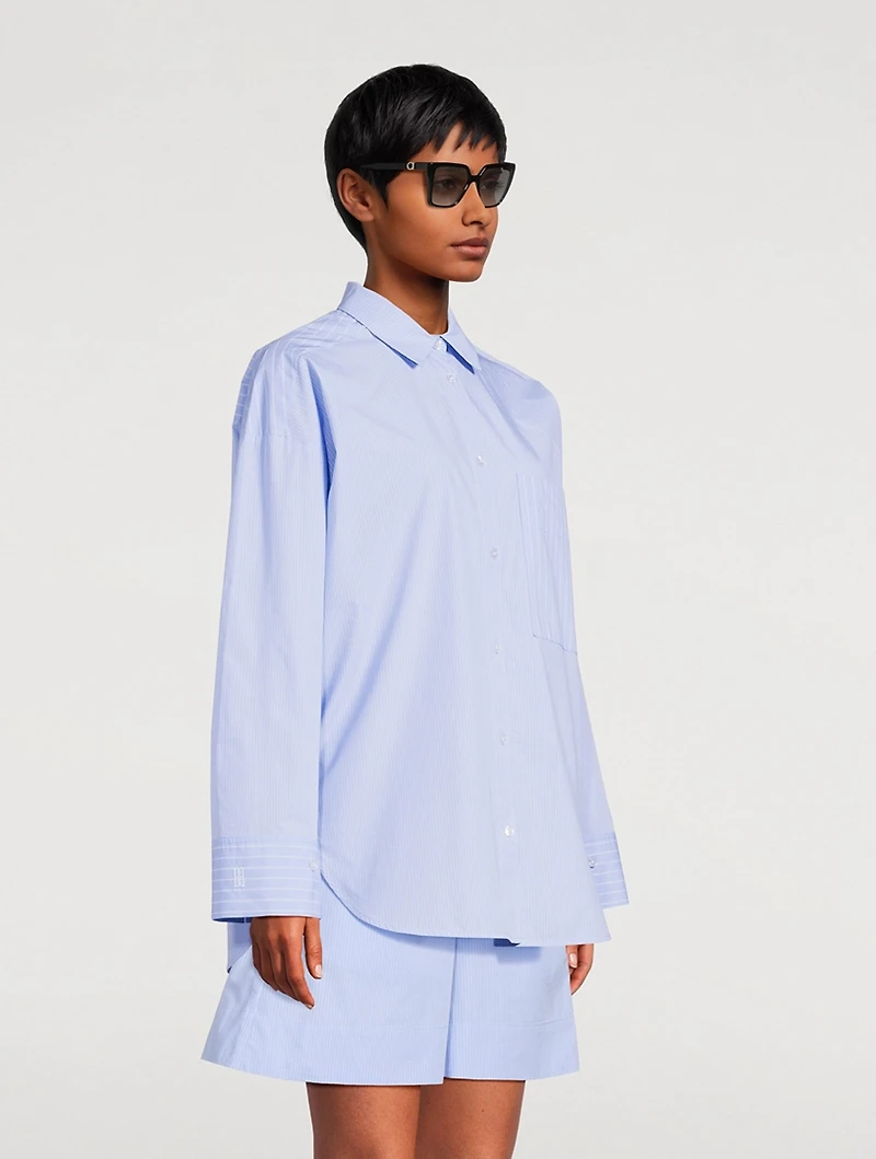 Gancini Rectangular Sunglasses