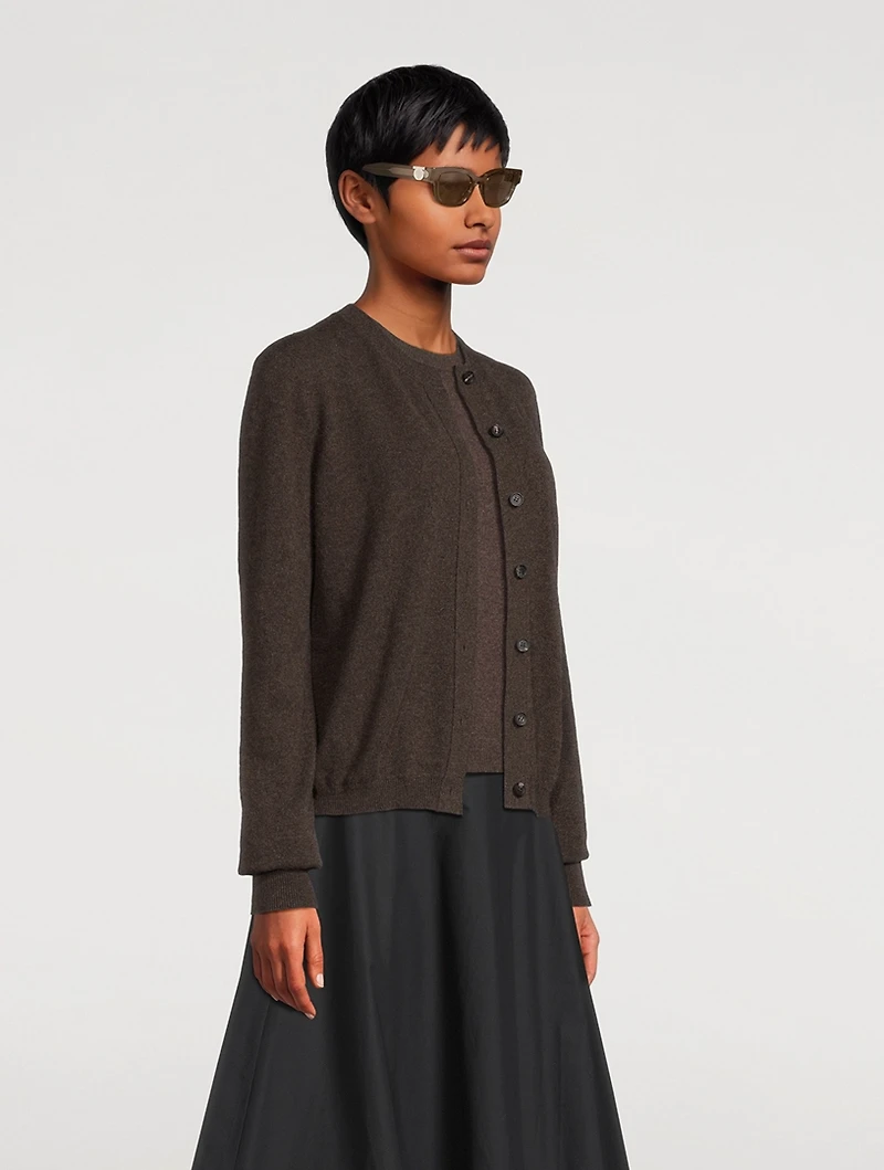 Gancini Hinge Square Sunglasses