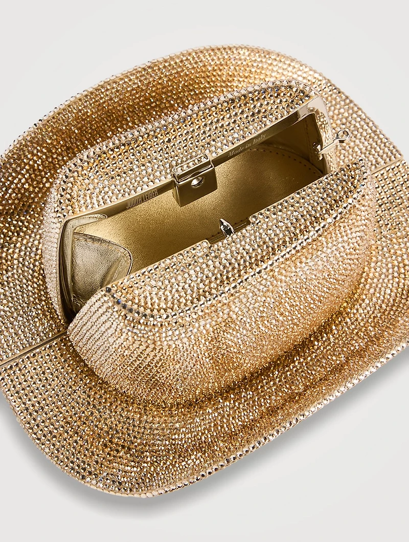 Cowboy Hat Cheyenne Crystal Clutch