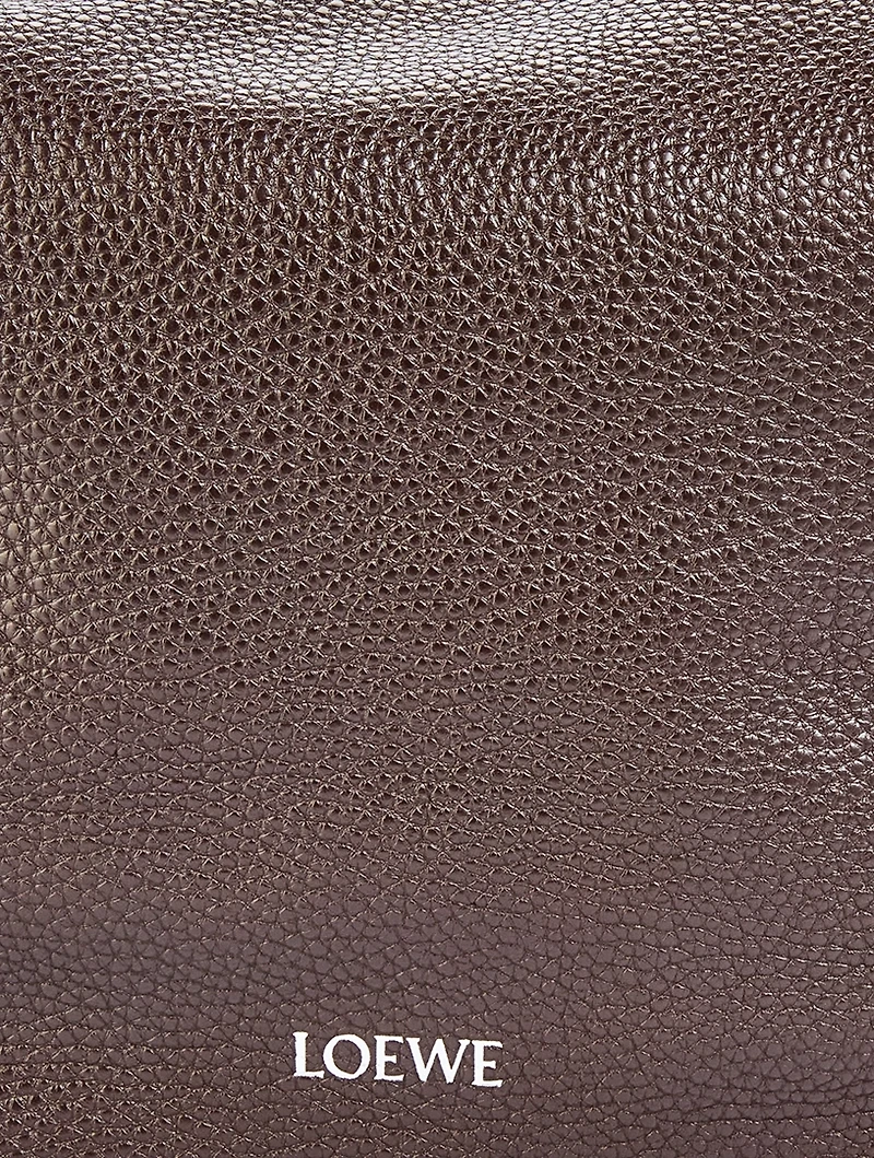 Cubi Grained Leather Crossbody Bag