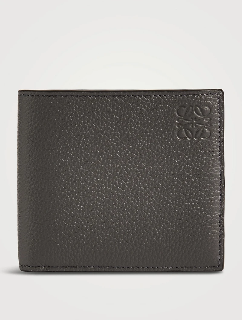 Soft Grained Leather Bifold Wallet