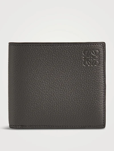 Soft Grained Leather Bifold Wallet