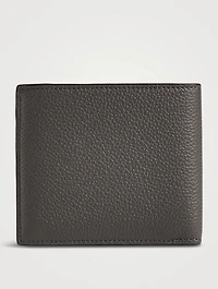 Soft Grained Leather Bifold Wallet