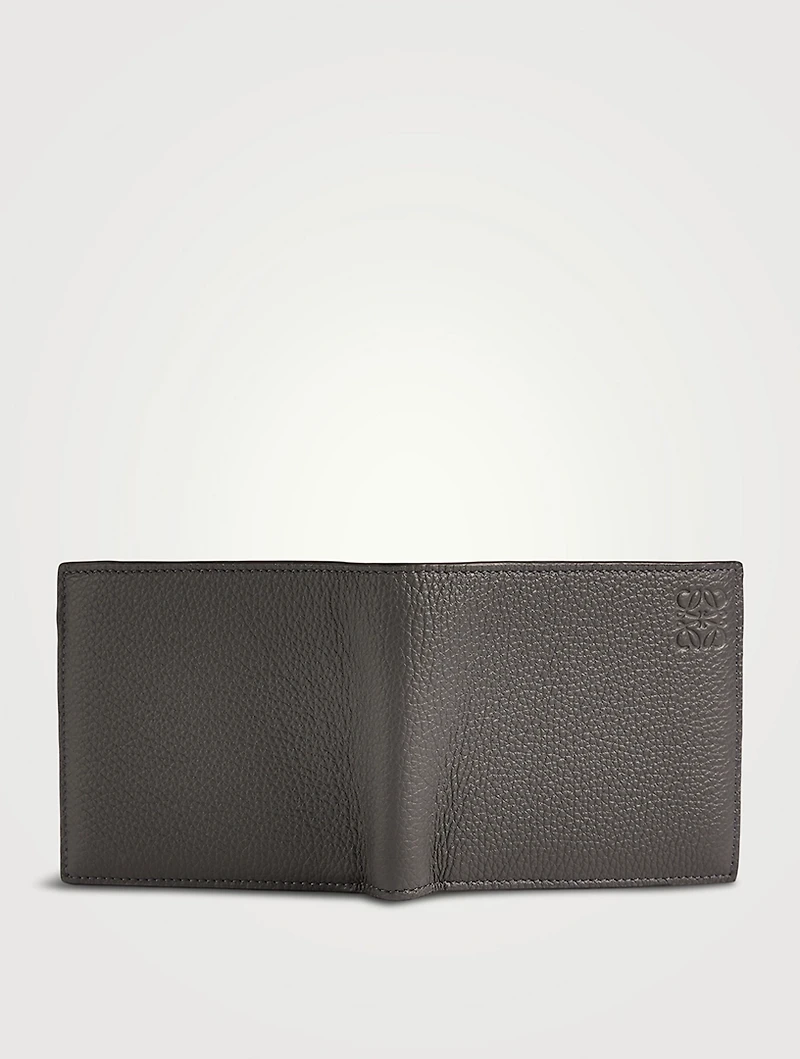 Soft Grained Leather Bifold Wallet
