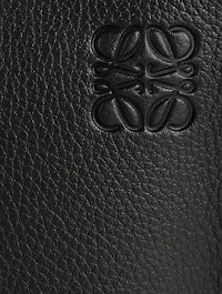 Vertical T Soft Grained Leather Pocket Bag