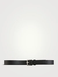 Roller Curve Leather Belt