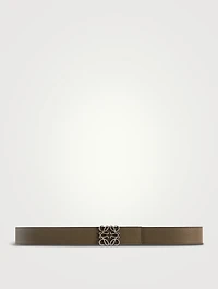 Leather Reversible Anagram Belt