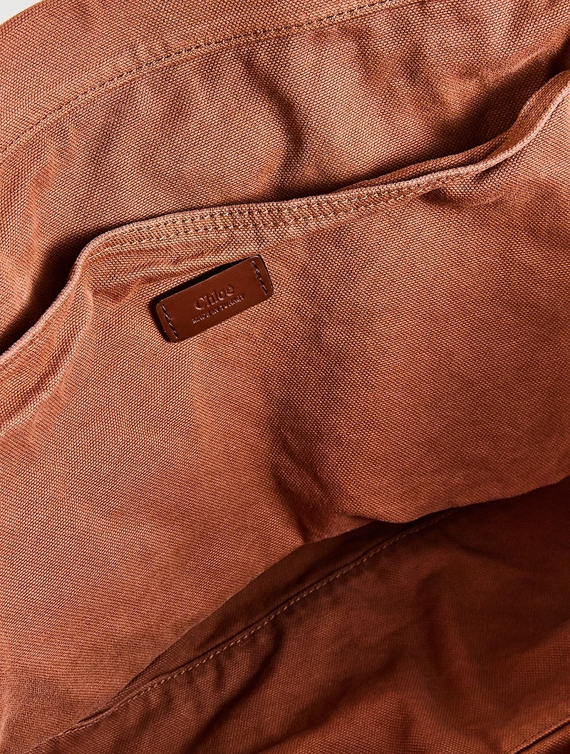 Medium Plage Canvas Tote Bag
