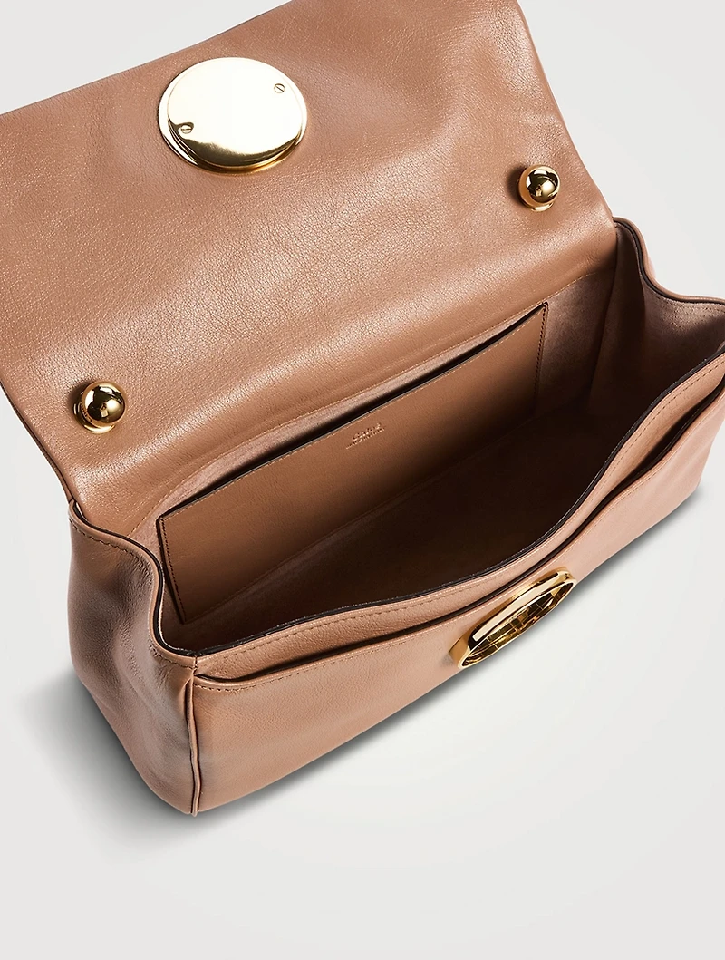 Medium Heritage Leather Shoulder Bag