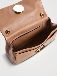 Medium Heritage Leather Shoulder Bag