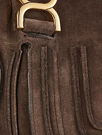 Small Marcie Suede Satchel