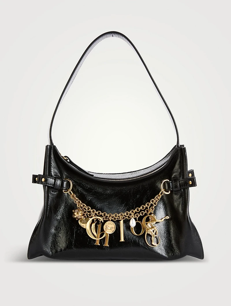 Chloé Charms Leather Shoulder Bag