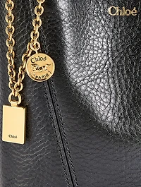 Small Chloé Spin Leather Tote Bag