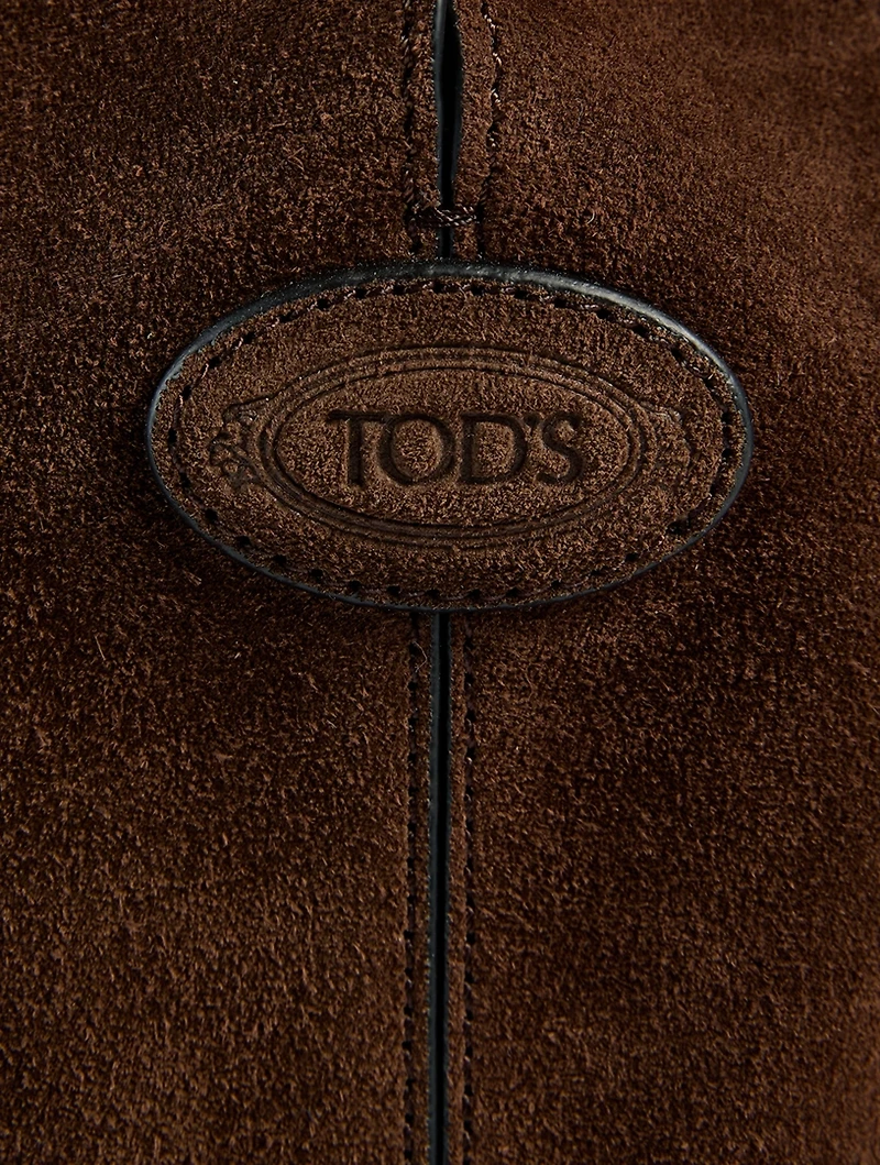 Medium Di Suede Tote Bag
