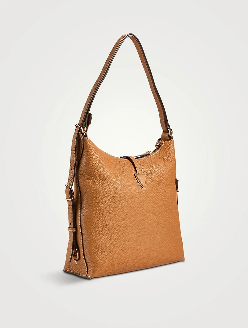 Small T Timeless Leather Shoulder Bag