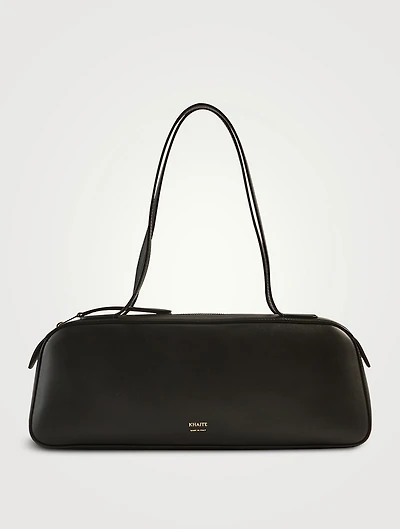 Simona Leather Shoulder Bag