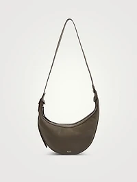Small Augustina Leather Sling Bag