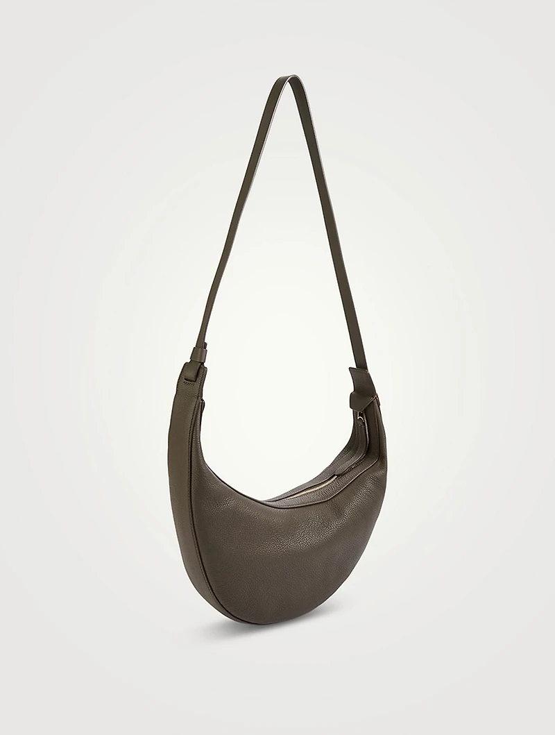Small Augustina Leather Sling Bag