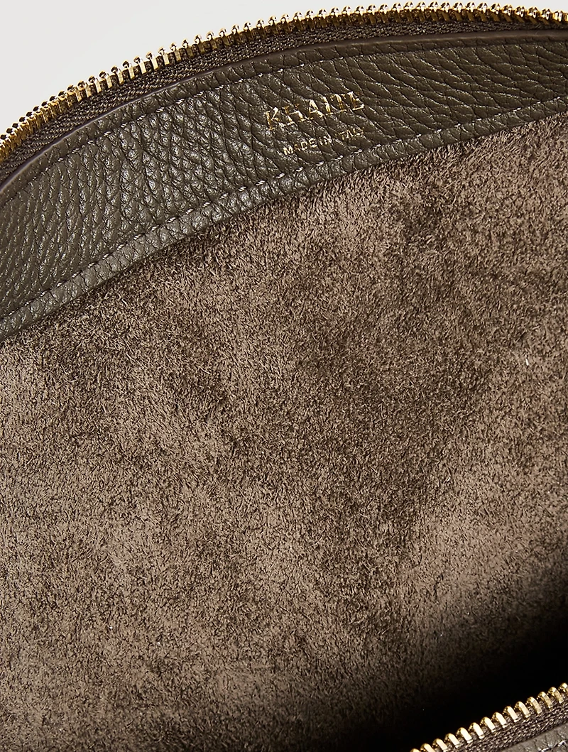 Small Augustina Leather Sling Bag