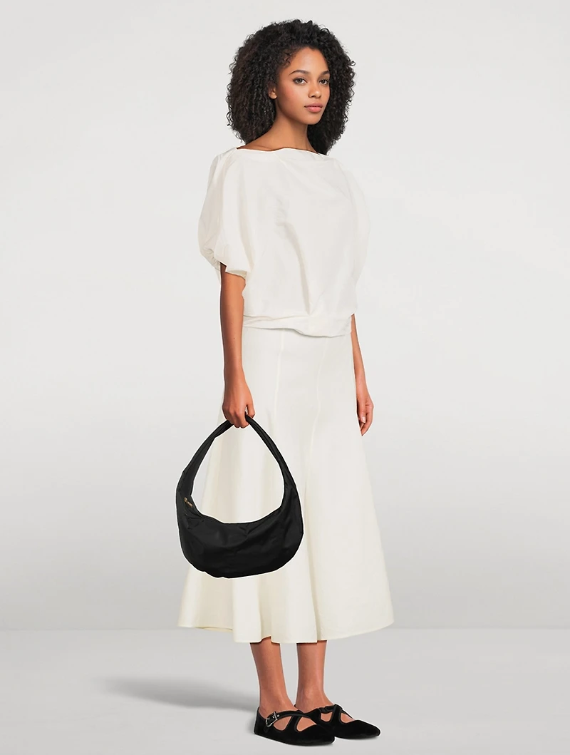 Medium Olivia Nylon Shoulder Bag