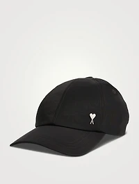 Crinkled Nylon Twill Stud Cap