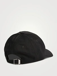 Crinkled Nylon Twill Stud Cap