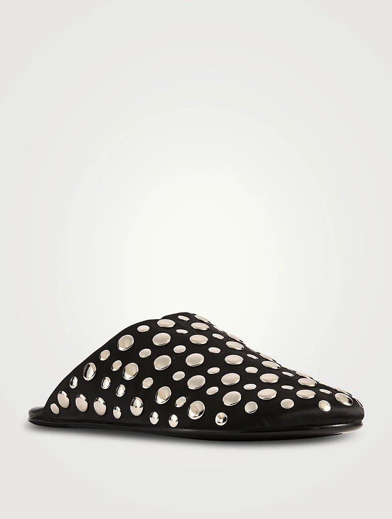 Gunter Studded Leather Mules