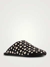Gunter Studded Leather Mules