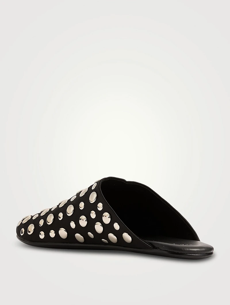 Gunter Studded Leather Mules