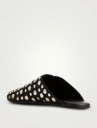 Gunter Studded Leather Mules