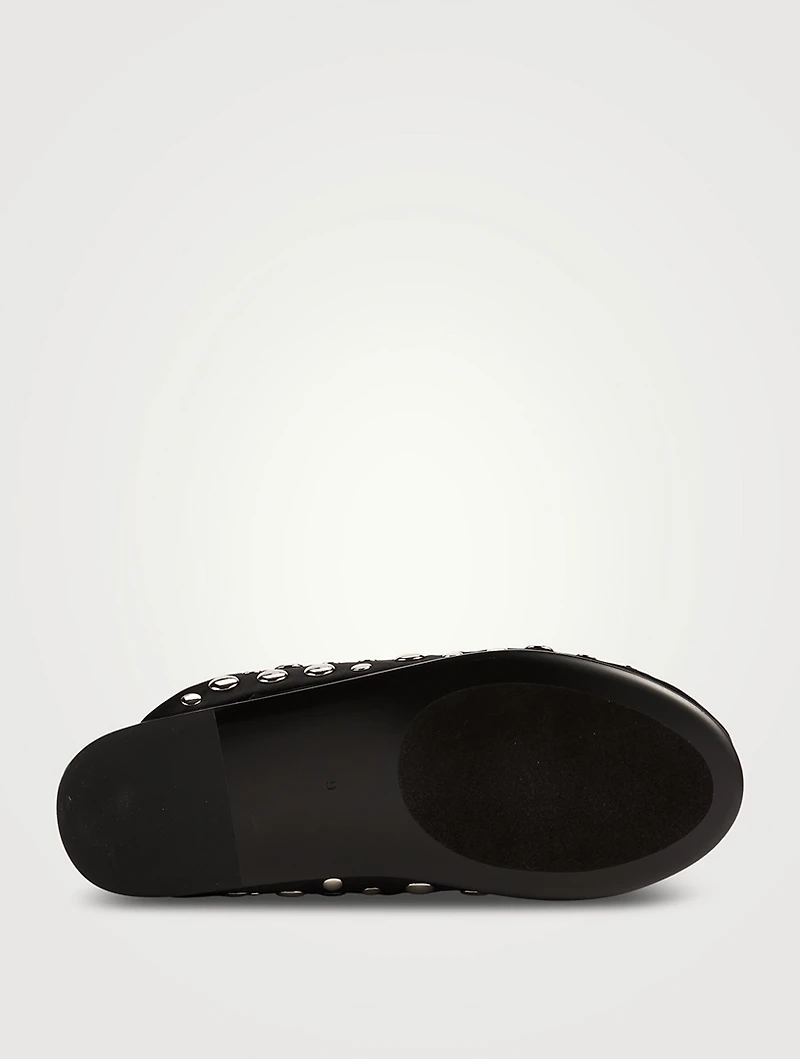 Gunter Studded Leather Mules